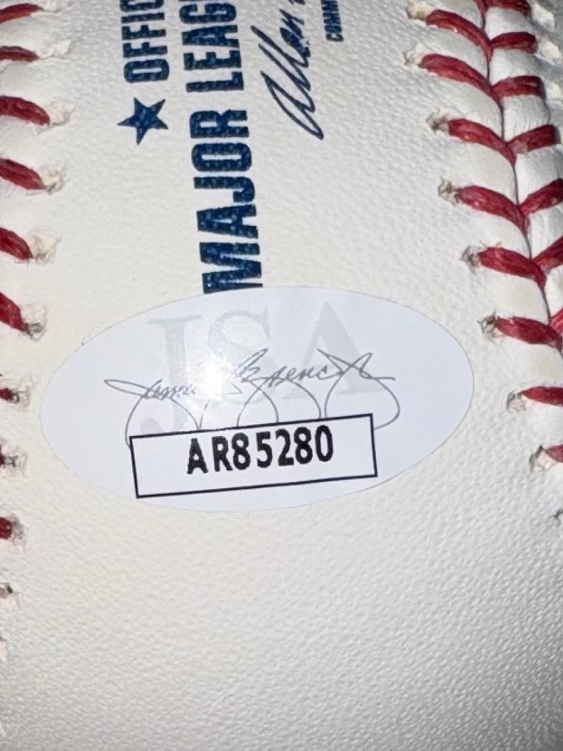 Bob Feller Autographed Rawlings Official ROMLB Baseball w/ HOF '62 Inscription - JSA COA