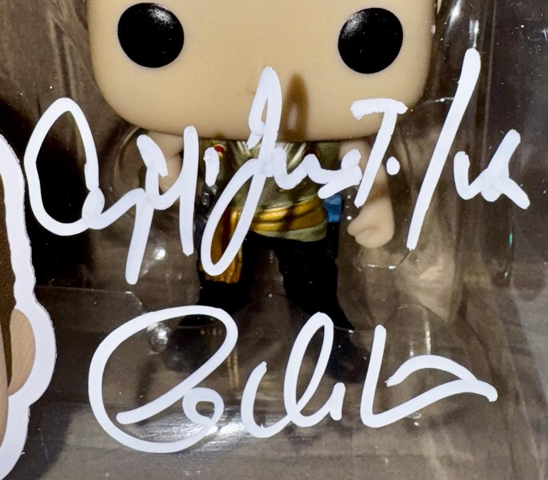 William Shatner Signed Funko Pop "Captain Kirk" (Star Trek) w/Inscription - SWAU