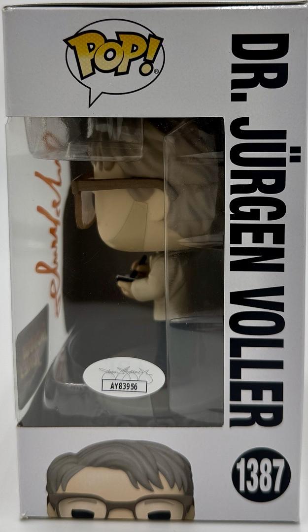 Mads Mikkelsen Signed Funko Pop #1387 Dr. Jurgen Voller (Indiana Jones) - JSA COA #02