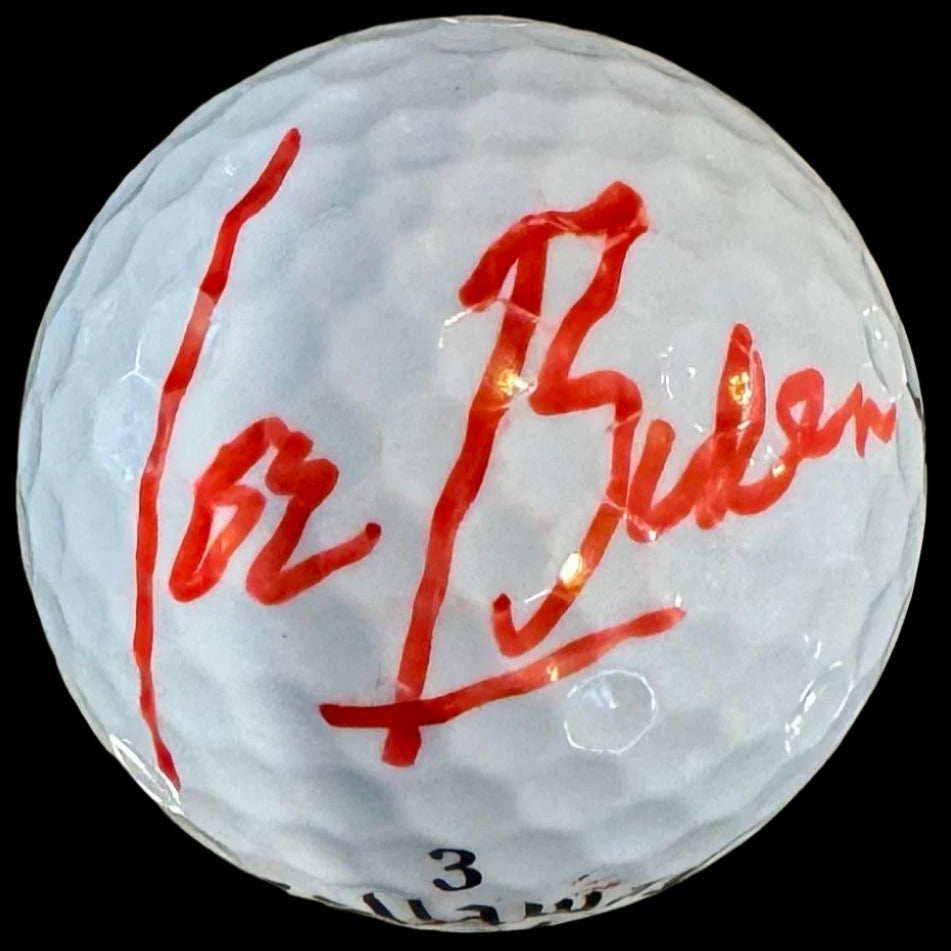 Joe Biden Signed Golf Ball ***VERY RARE ITEM*** - PSA COA