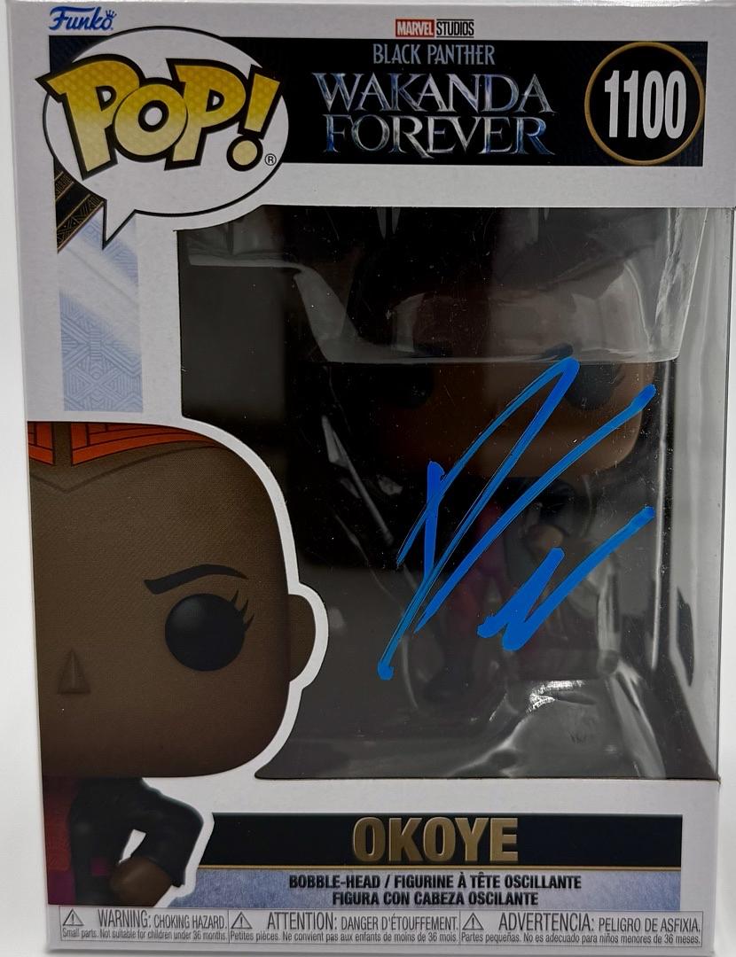 Danai Gurira Signed Funko Pop #1100 Okoye (Black Panther) - Beckett COA