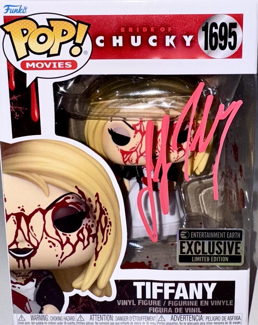Jennifer Tilly Signed Funko Pop #1695 Tiffany (Bride Of Chucky) - Beckett COA