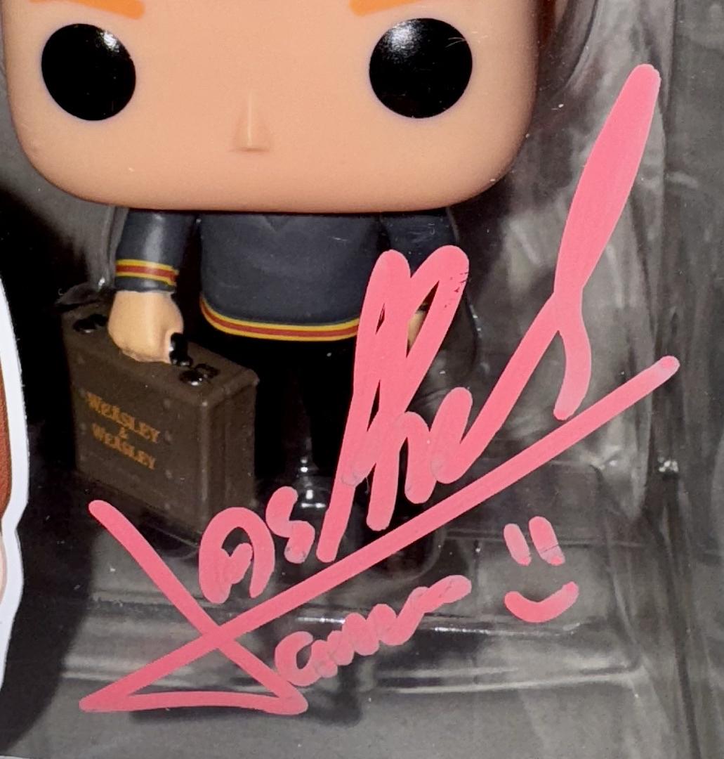 James Phelps Signed Funko Pop #33 "Fred Weasley" (Harry Potter) - Official Pix
