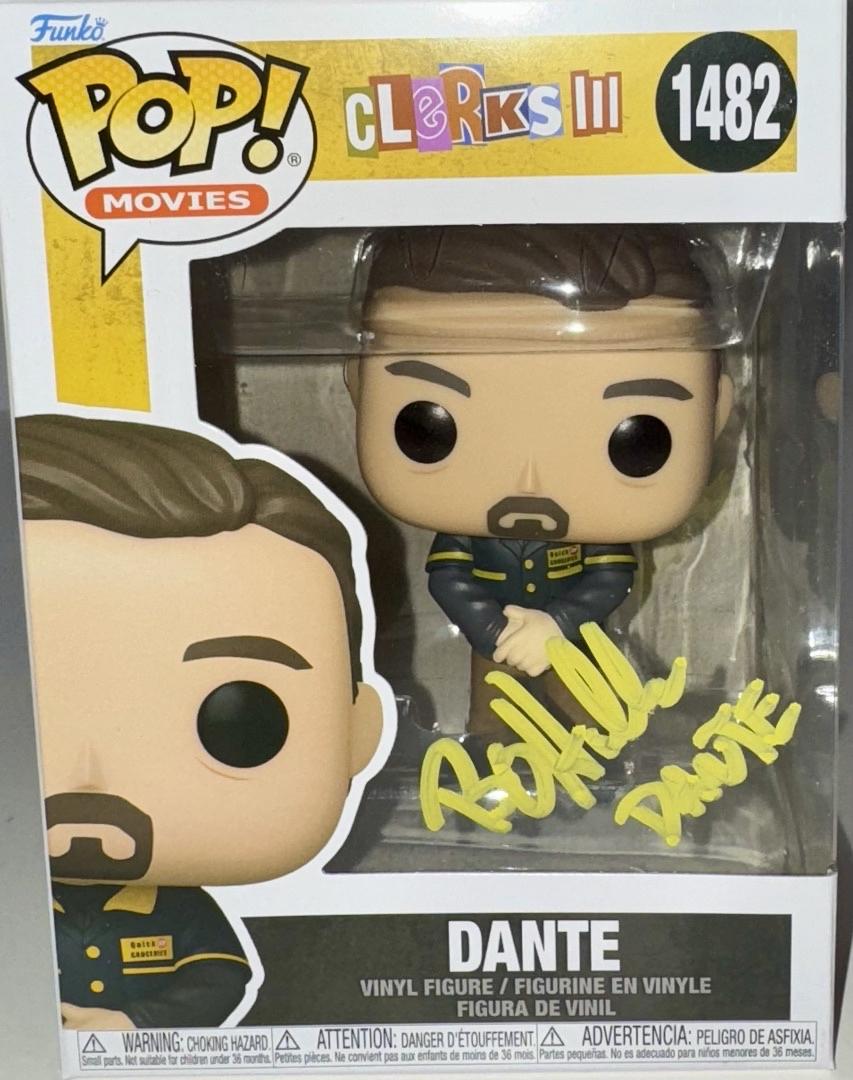 Brian O'Halloran Signed Funko Pop #1482 "Dante" (Clerks) - JSA COA #04