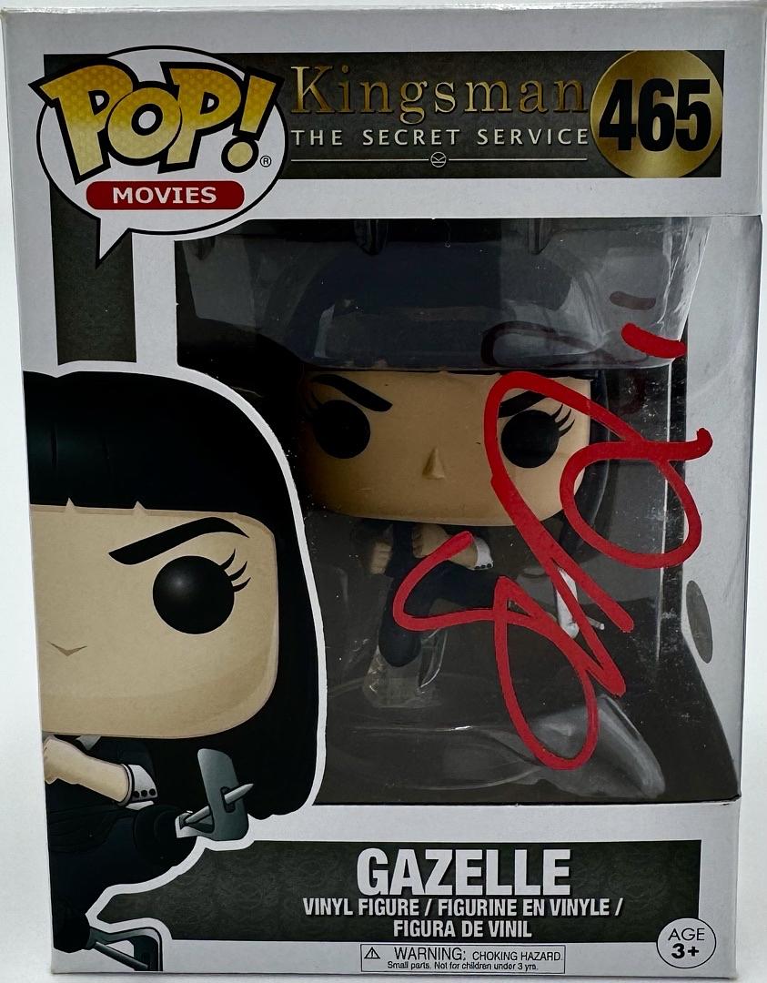 Sofia Boutella Signed Funko Pop #465 Gazelle (Kingsman) - ACOA