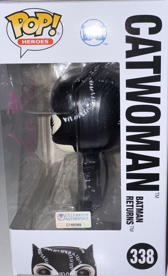 Michelle Pfeiffer Signed Funko Pop #338 Catwoman Batman Returns - Celebrity Authentics #2