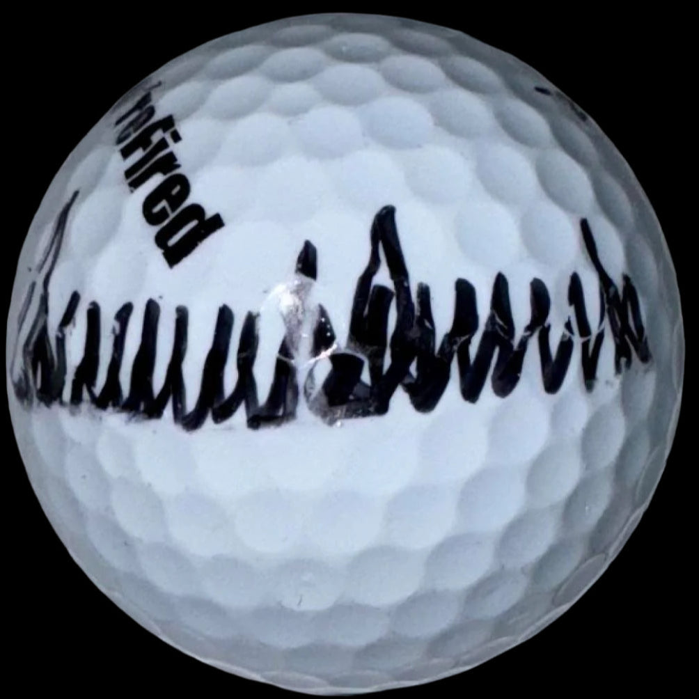 Donald Trump Signed "You're Fired" Golf Ball *RARE* - PSA COA