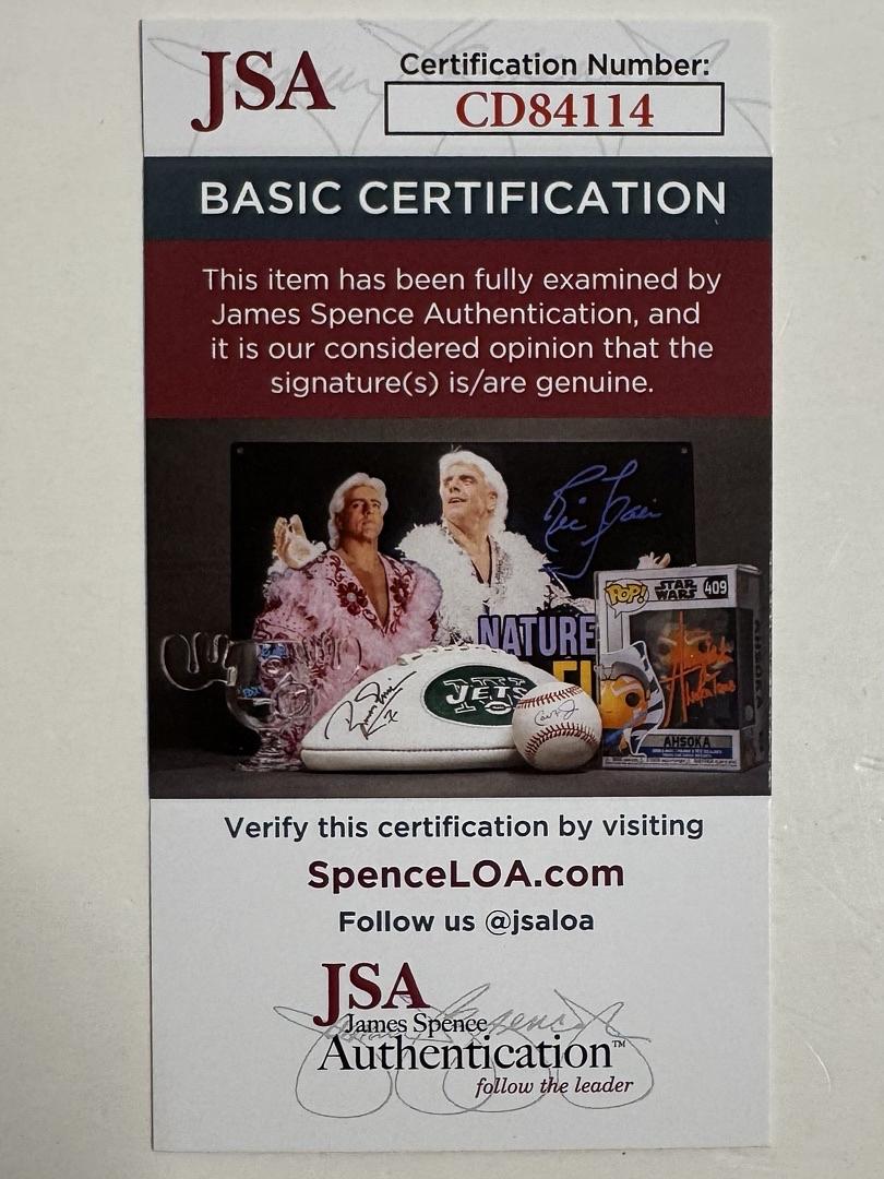 George W. Bush Signed Presidential Card (Personalized) *RARE* - JSA COA