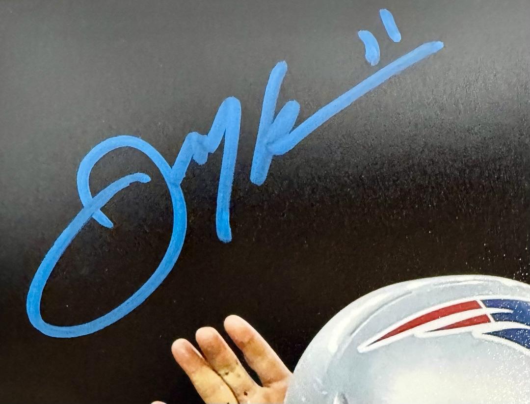 Julian Edelman Signed 8x10 Photo New England Patriots - JSA COA