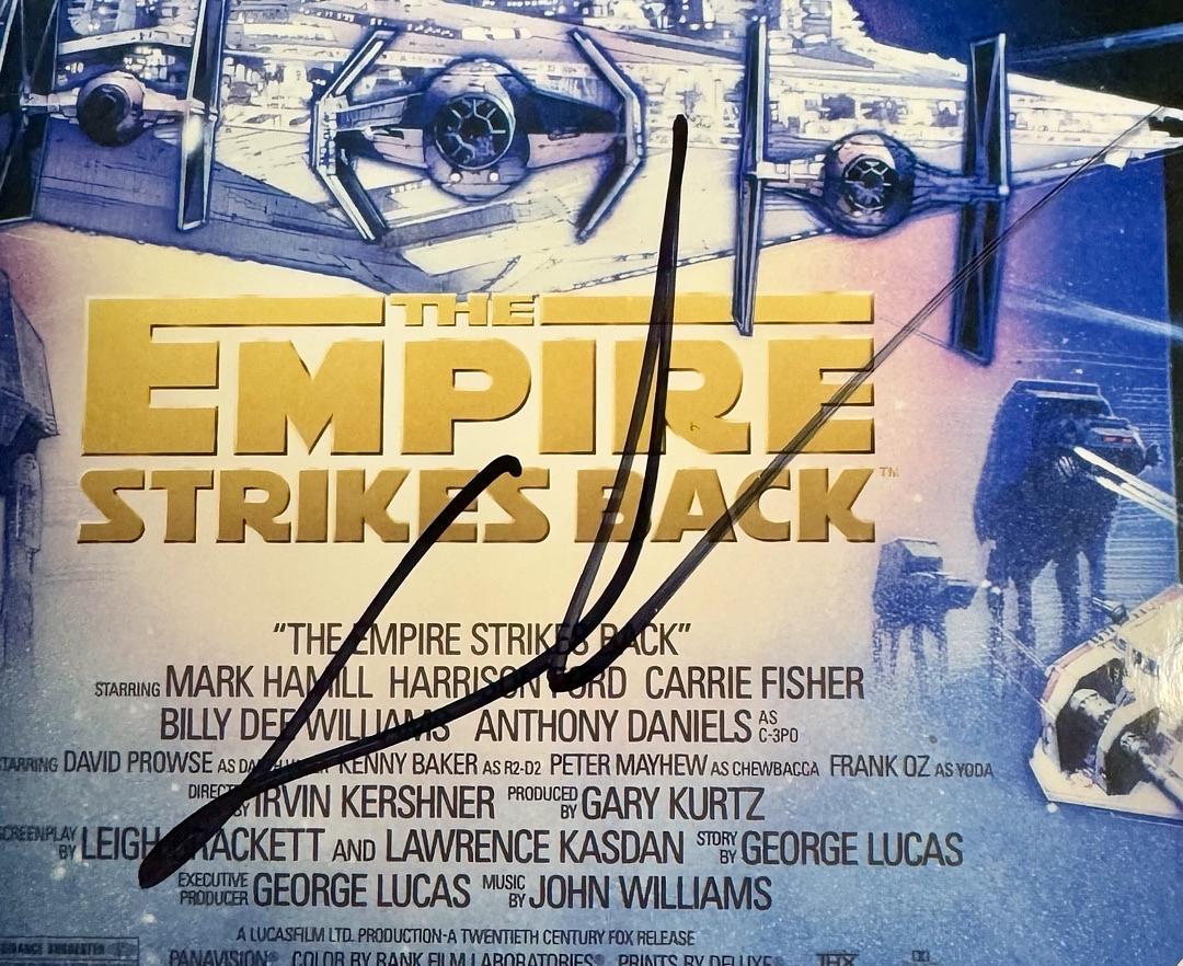 George Lucas Signed 8x10 Photo (Star Wars Empire Strikes Back) - ACOA