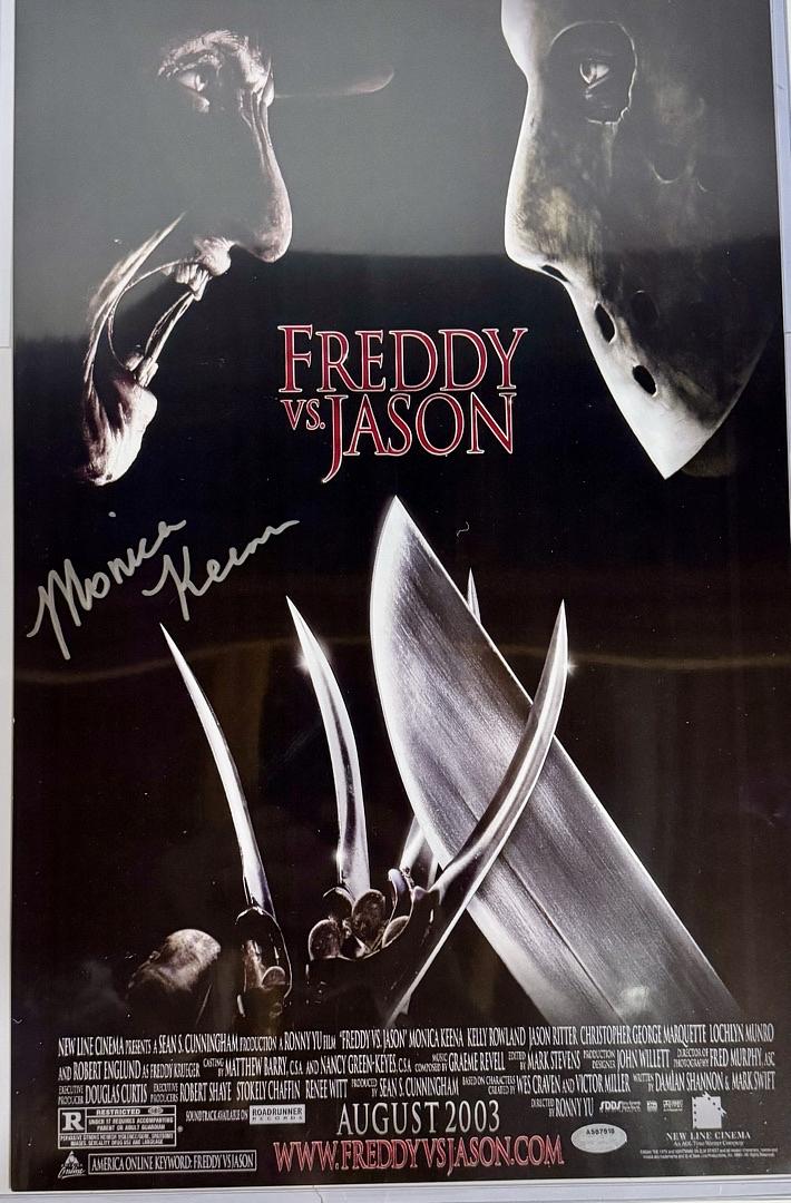 Monica Keena Signed 11x17 Photo (Freddy Vs. Jason) - Schwartz COA