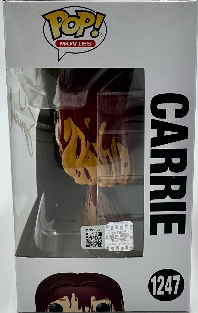 Sissy Spacek Signed Funko Pop #1247 (Carrie) - OC Celebrity Marketing #02