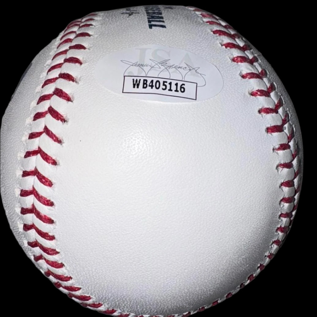 William Shatner Autographed Rawlings Official ROMLB Baseball - JSA COA #02