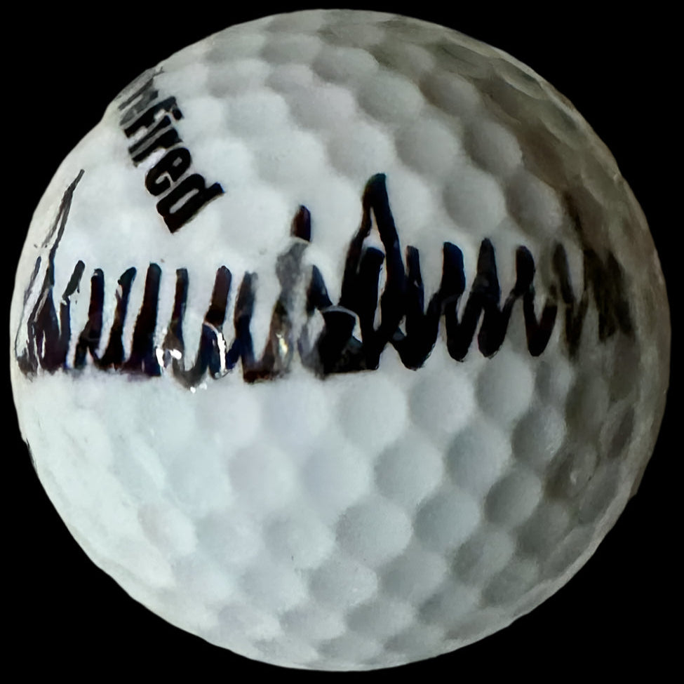 Donald Trump Signed "You're Fired" Golf Ball *RARE* - PSA COA