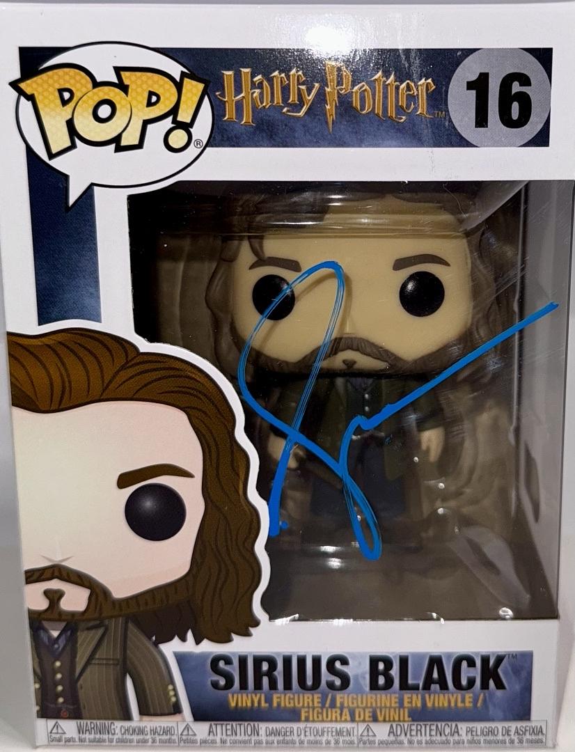 Gary Oldman Signed Funko Pop #16 "Sirius Black" (Harry Potter) - Beckett COA #01