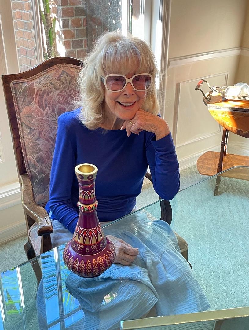 Barbara Eden Signed Jeannie Bottle Prop (I Dream of Jeannie) - JSA COA