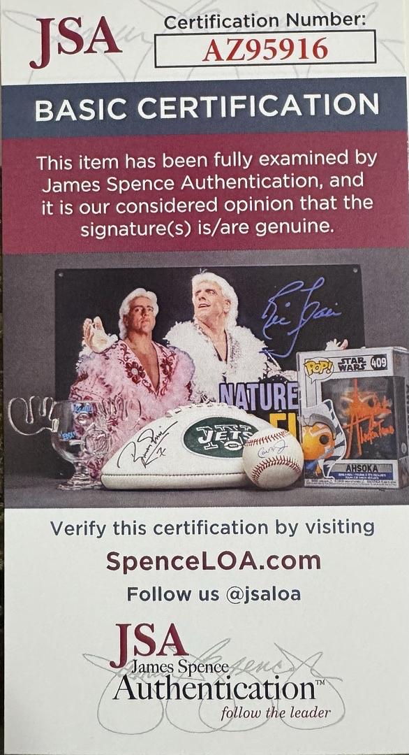 Andreas Wisniewski Signed 8x10 Photo (James Bond) - JSA COA