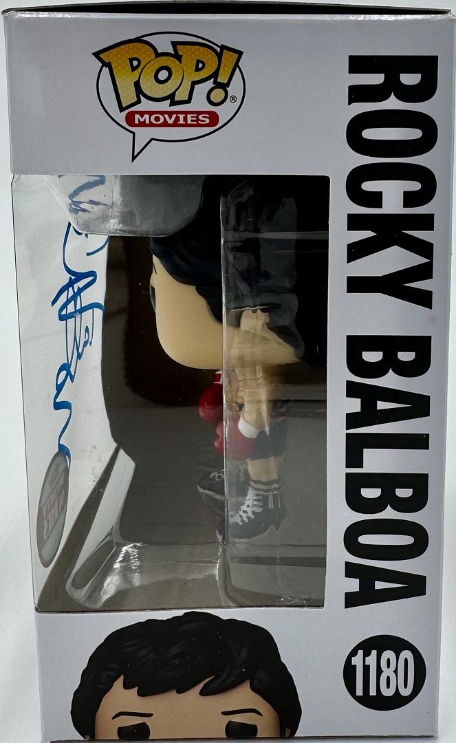 Sylvester Stallone Signed Funko Pop #1180 Rocky Balboa (Rocky) - Official Pix