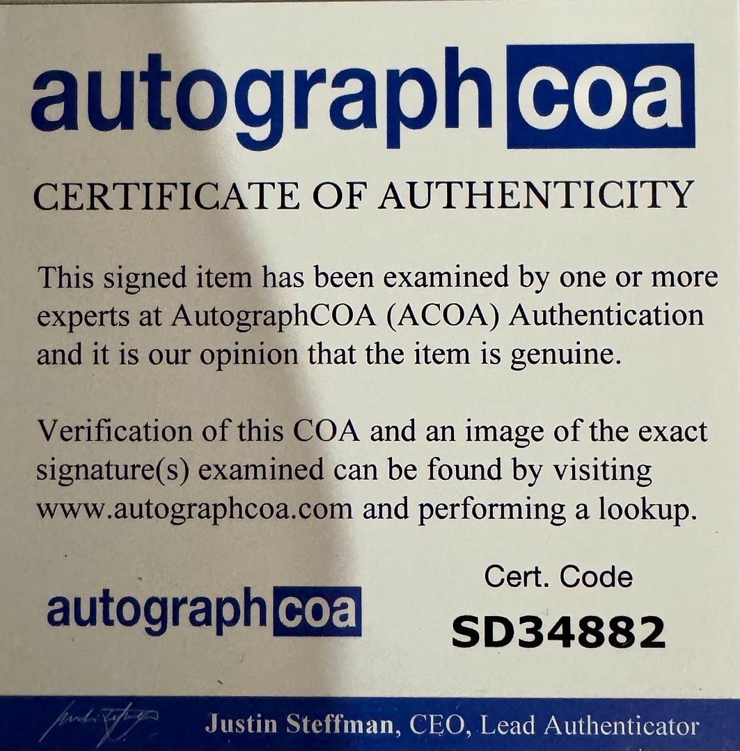 Pierce Brosnan Signed 8x10 Photo (James Bond) - ACOA