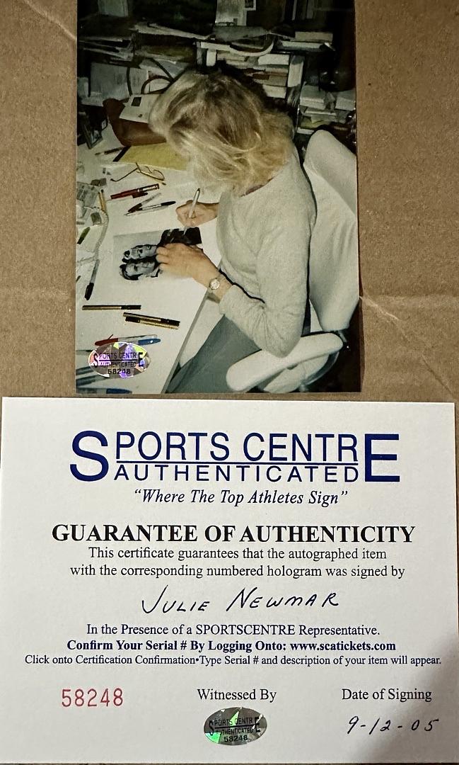 William Shatner, Julie Newmar Signed 8x10 Photo (Star Trek) - JSA COA #01