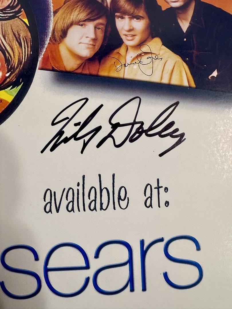 Mickey Dolenz Signed 11x17 Photo (Monkees) Sears Ad - JSA COA