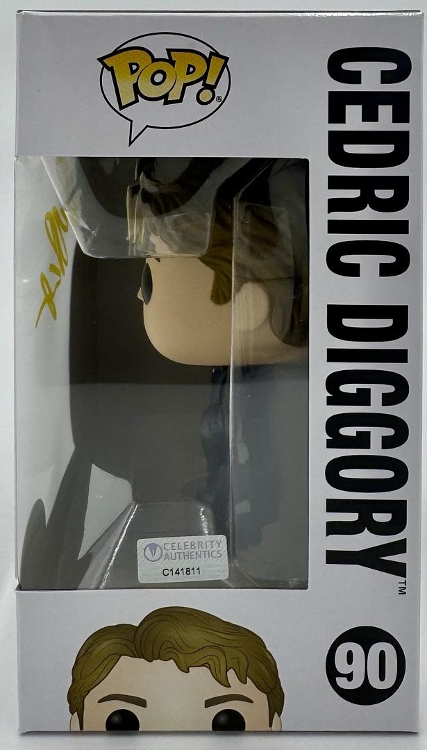 Robert Pattinson Signed Funko Pop #90 Cedric Diggory (Harry Potter) *RARE* - Celebrity Authentics 02