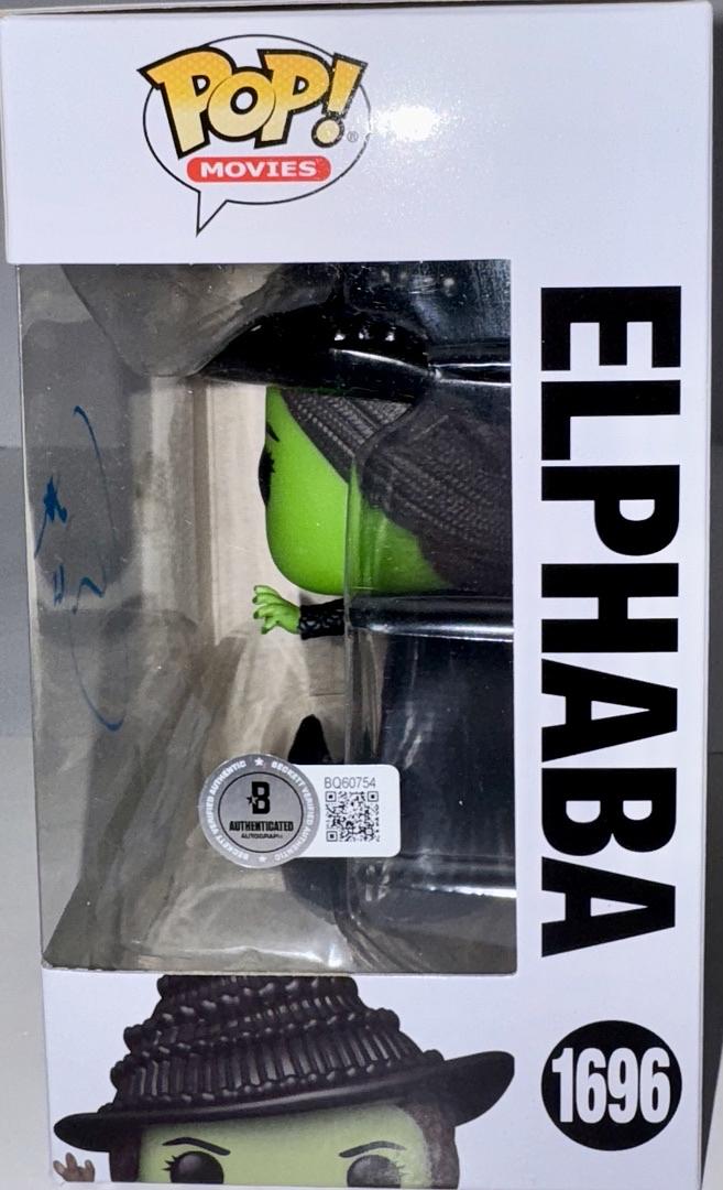 Cynthia Erivo Signed Funko Pop #1696 "Elphaba" (Wicked) - Beckett COA #03