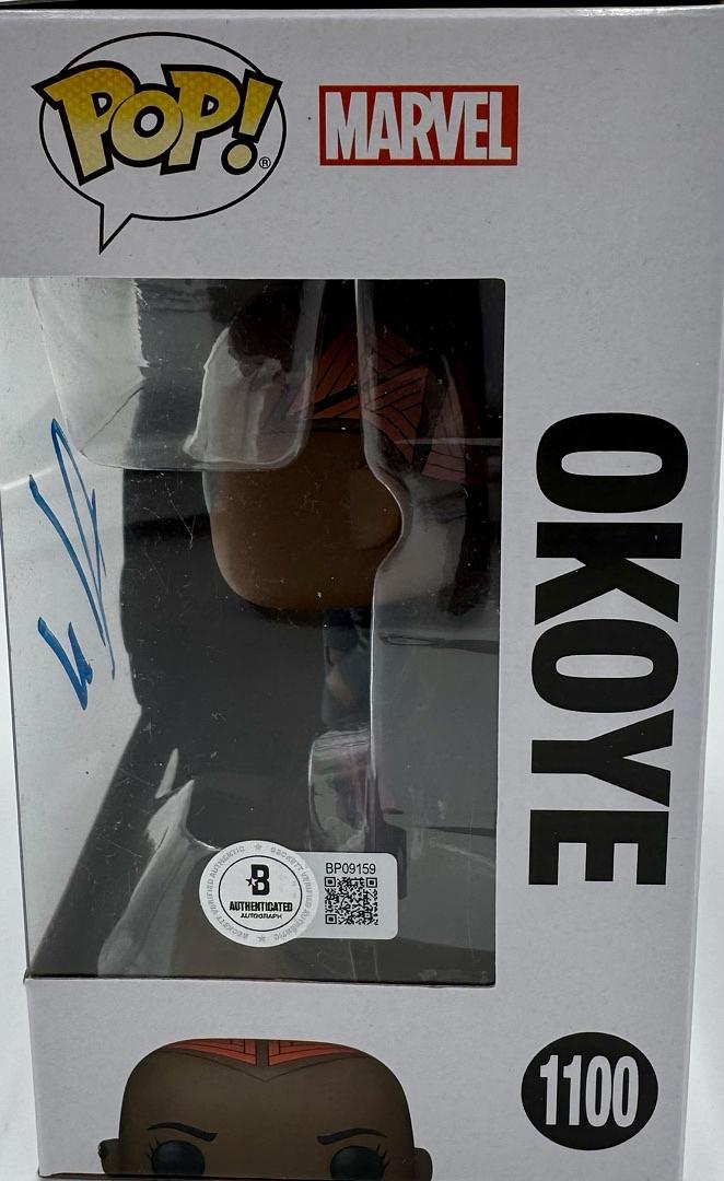 Danai Gurira Signed Funko Pop #1100 Okoye (Black Panther) - Beckett COA