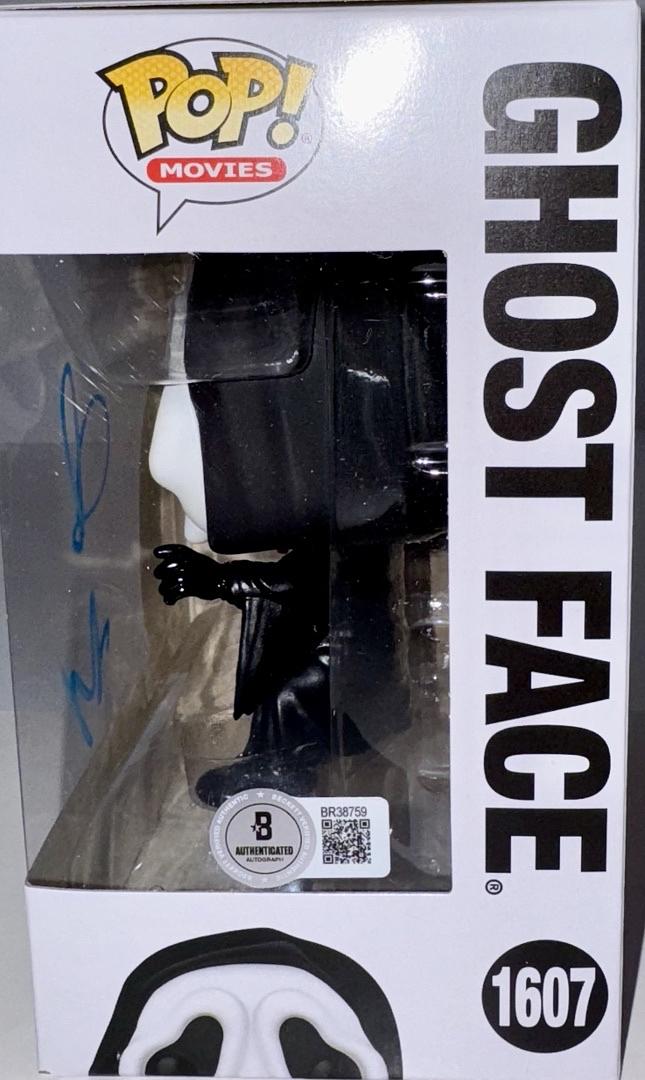 Drew Barrymore Signed Funko Pop #1607 "Ghost Face" Scream Movie - Beckett COA #01