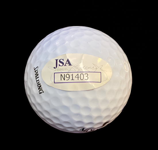 Gerald "Jerry" Ford signed golf ball - JSA COA