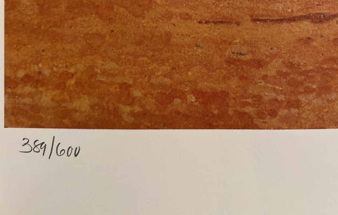 Roger Clemens 15X36 limited edition (389/600) lithograph of 20 Strikeout Game - Tri-Star COA