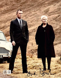 Judi Dench 8x10 Photo (James Bond) - Beckett COA