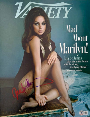Ana De Armas sexy signed 11x14 - Beckett COA