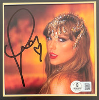 Taylor Swift matted, signed "Life of a Showgirl" CD Insert Photo 3 - Beckett COA