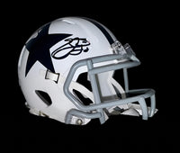 Emmitt Smith and Tony Dorsett (Cowboys) signed mini-helmet - Beckett COA
