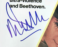 Malcolm McDowell signed Clock Orange 11x17 - OC Celebrity Marketirng COA