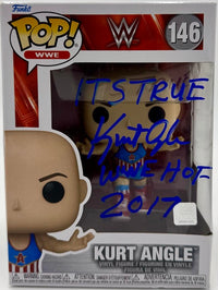 Kurt Angle signed Funko #146 - Official Pix COA