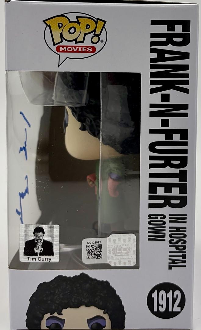 Tim Curry signed Funko #1912 "Frank-N-Furter" (Rocky Horror Picture Show) - OC Celebrity Marketing