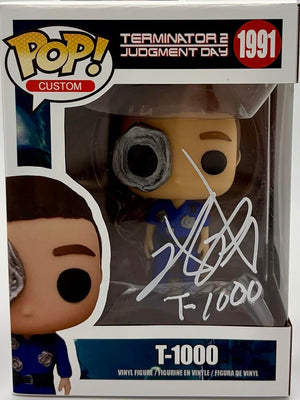 Robert Patrick signed Custom Made Funko #1991 (Terminator 2) - SWAU COA