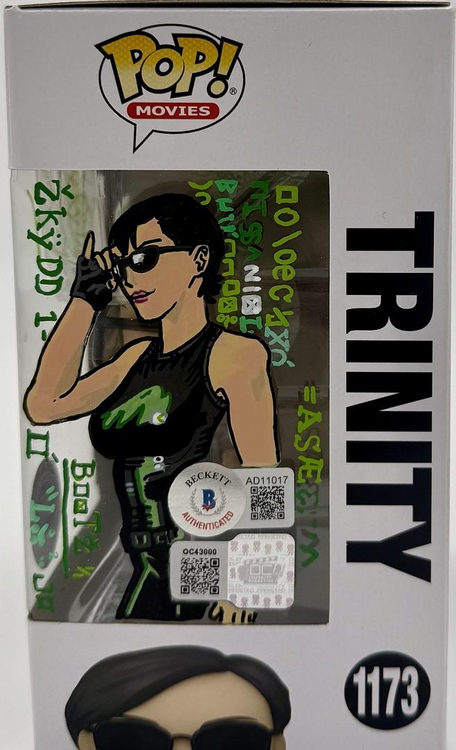 Jennifer Hale signed Matrix Funko #1173 Boots Art 1/1 - OC Celebrity Marketing & Beckett COA