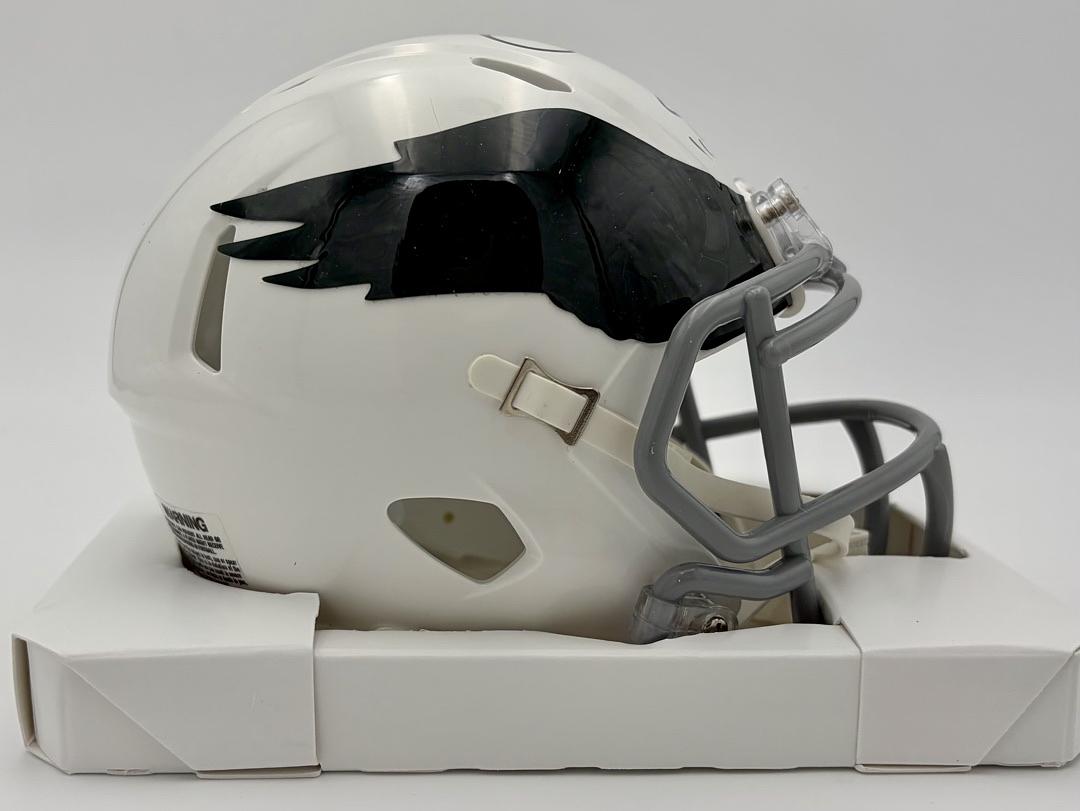 Mark Wahlberg signed Eagles mini-helmet (Invincible) - Beckett COA