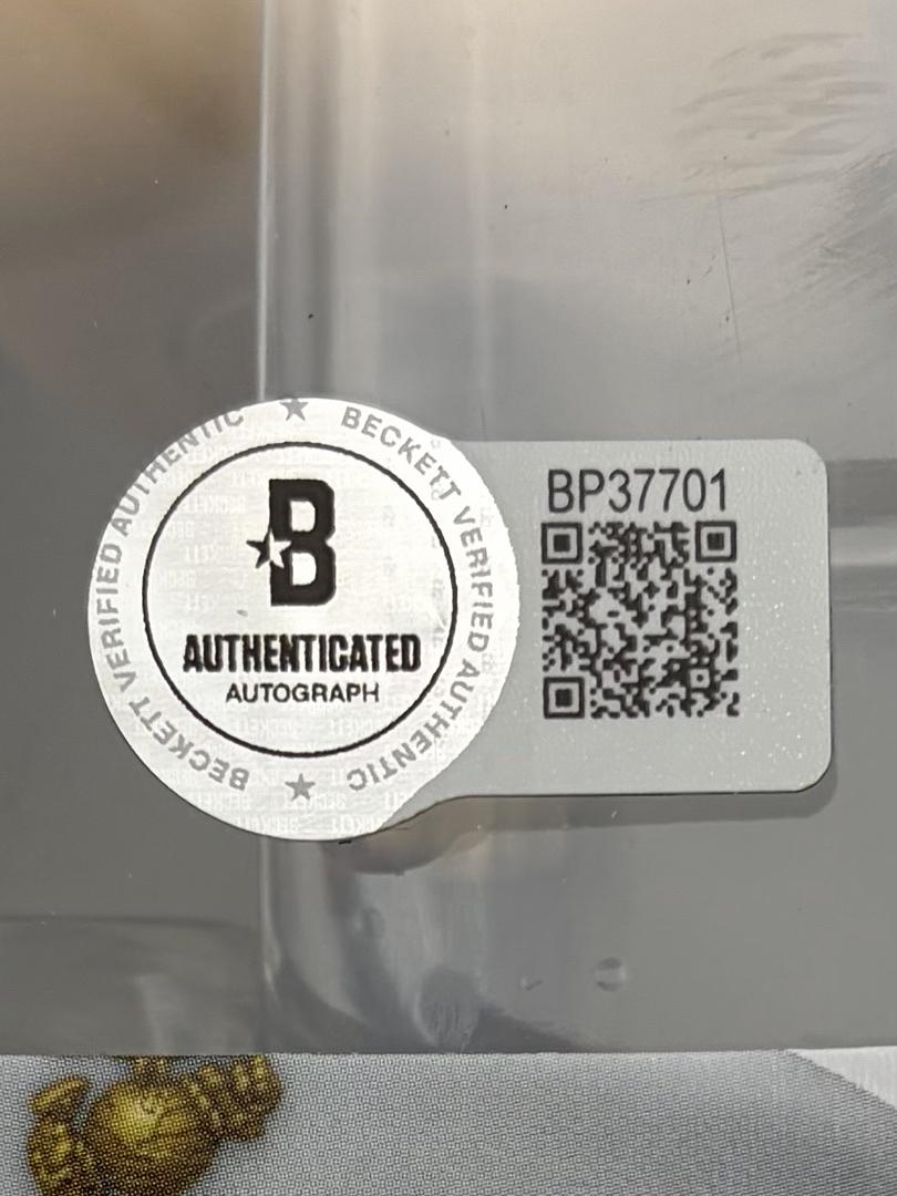 Alec Baldwin signed U.S. Marines Funko (USMC) w/ Lt. Ryan inscription - Beckett COA *RARE*