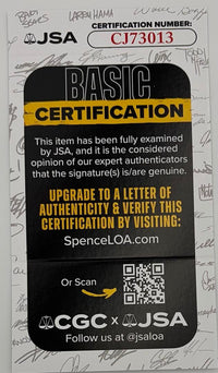 Ron Howard & Bryce Dallas Howard signed 8x10 JSA COA *RARE*