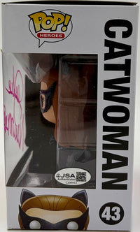 Julie Newmar Signed Funko Pop #43 Catwoman (Batman)  - JSA COA