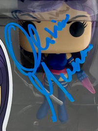 Olivia Munn Signed Funko Pop #180 Psylocke X-Men - Beckett COA