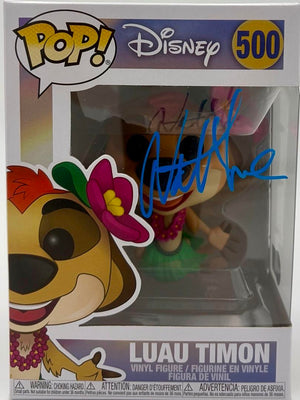 Nathan Lane signed "Luau Timon" Funko #500 - Beckett COA
