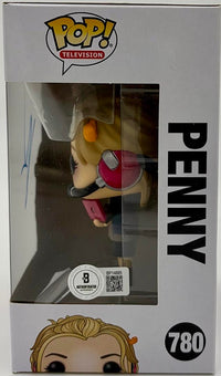 Kaley Cuoco Signed #780 Penny from Big Bang Theory Funko Pop - Beckett COA