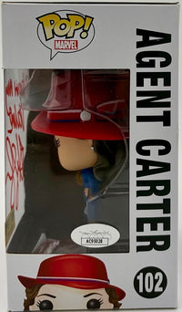 Hayley Atwell Signed "Agent Carter" Funko #102 - Beckett COA