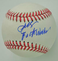 John Cusack signed baseball w/Buck Weaver inscription - Schwartz COA