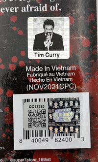 Tim Curry signed "It" Action Figure **RARE**- OC Celebrity Marketing